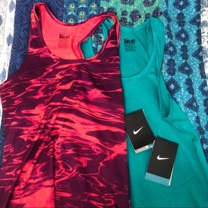 Nike Dri-fit tank tops NWT XS